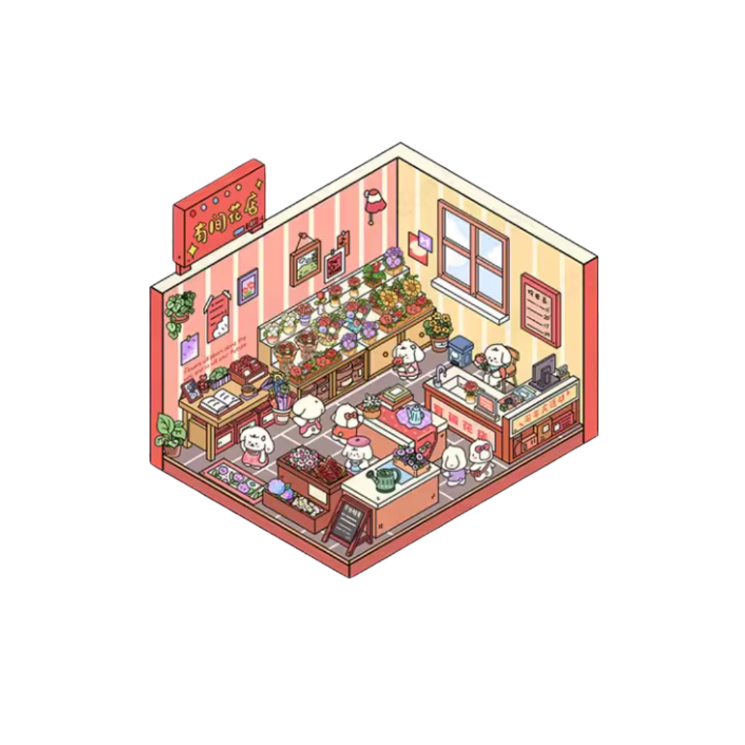 Distrito Comercial - Pack de 4 Escenarios