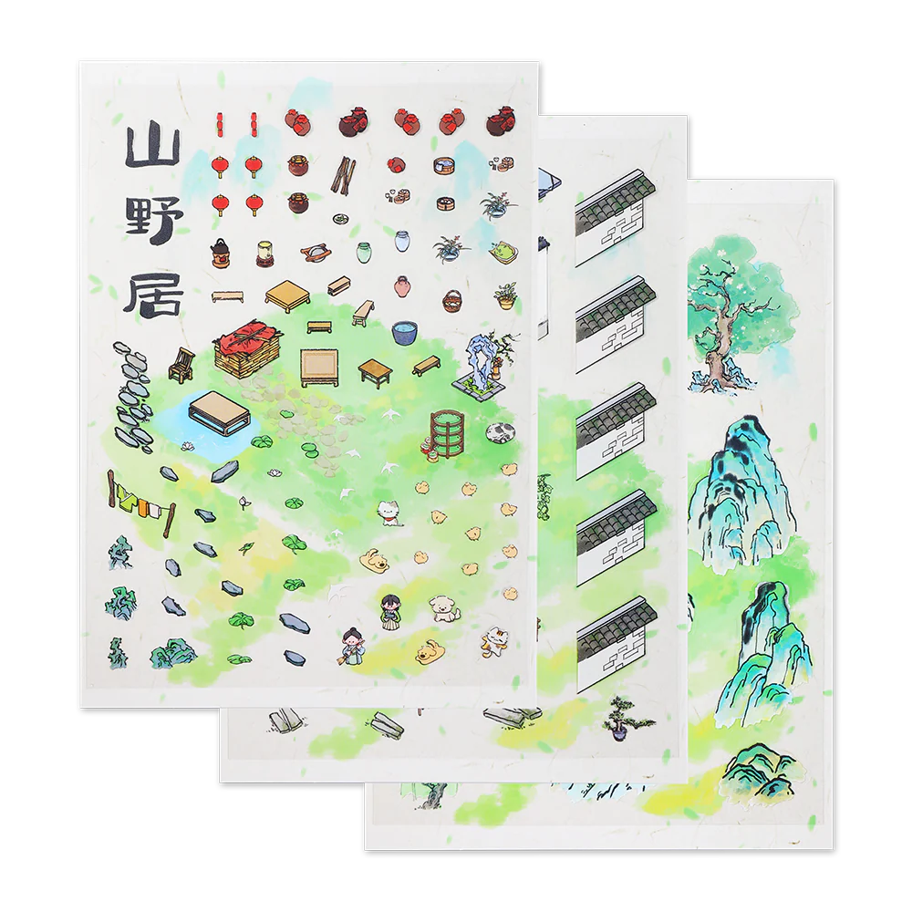 Paisajes de ensueño - Pack de 4 Escenarios