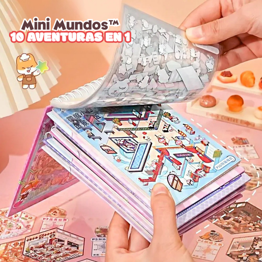 Mini Mundos para construir - Pack de 10 Escenarios