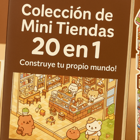 Mini Mundos para construir - Pack de 20 escenarios